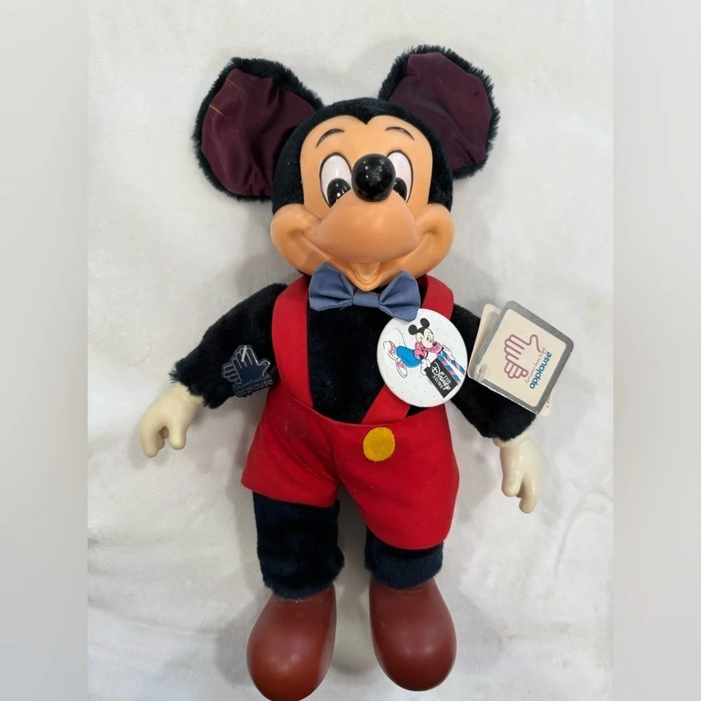 Black and Red Stuffed Animal Plush